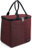 VAGREEZ Lunch Bag, Insulated Lunch Bag Large Waterproof Lunch Tote Bag for Men & Women (Wine-Red)
