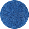 Unique Loom Solo Solid Shag Collection Area Modern Plush Rug Lush & Soft, 3' 3" x 3' 3", Periwinkle Blue