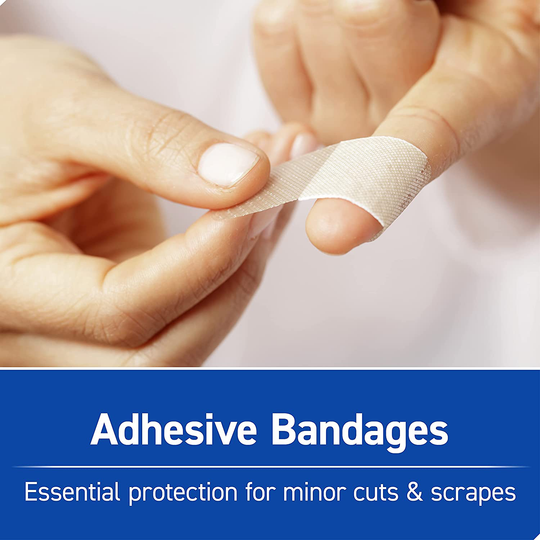 Care Science First Aid Kit, 100 Pieces | Professional Use for Travel, Work, School, Home, Car, Survival, Camping, Hiking, and More