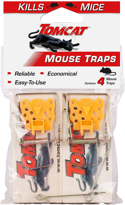 Tomcat 373312 Wooden Mouse Trap