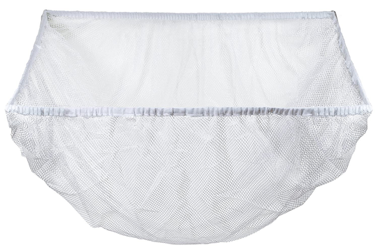 Jumbo Toy Hammock - Organize Stuffed Animals or Children's Toys with The mesh Hammock. Looks Great with Any décor While neatly organizing Kid’s Toys and Stuffed Animals. Expands to 5.5 feet - White