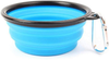 Vabogu Travel Pet Bowl, Large-34 oz, Light Blue