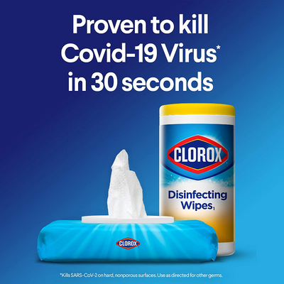 3 Pack Clorox Bleach Free Disinfecting Wipes With Moisture Lock Lid