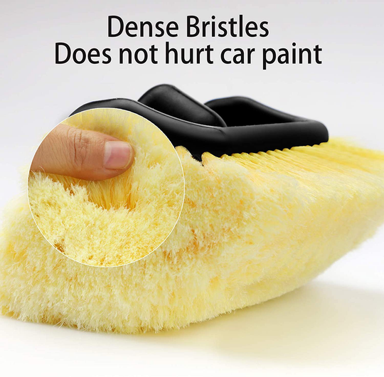 MOFEEZ Pro Car RV Marine Household Soft Detailing Bristle Scrub Brush 10"