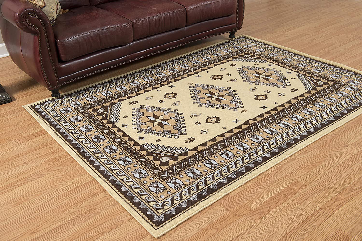 United Weavers of America Dallas Tres Rug, 2 x 3', Ash Beige