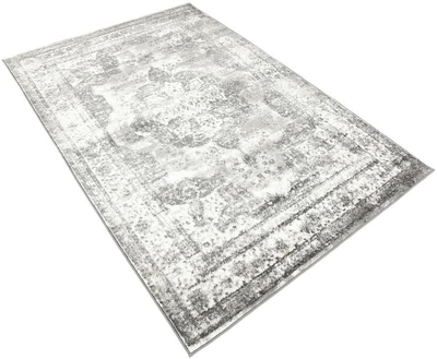 Unique Loom Sofia Collection Area Traditional Vintage Rug, French Inspired Perfect for All Home Décor, 4' 0 x 6' 0 Rectangular, Blue/Light Blue