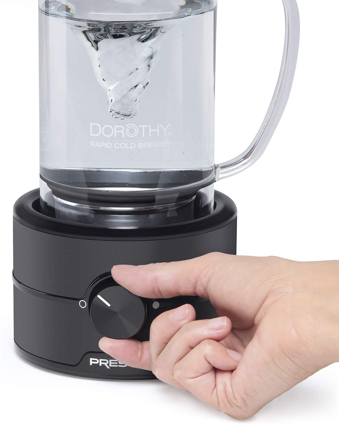 Presto 02937 Dorothy™ Electric Rapid Cold Brewer - Cold brew at home in 15 minutes - No more waiting 12 to 24 hours.