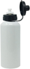 CustomGiftsNow I Love Cheer Aluminum White Finish 20 Ounce 600ML Sport Cheerleader Water Bottle