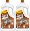 Quick Shine High Traffic Luster, 2 Bottles, Fortified with Natural Carnauba Restores The Color and Beauty to Hardwood Floors, 128 Fl Oz