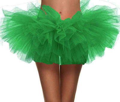 Simplicity Women's Classic 5 Layered Tulle Tutu Skirt