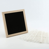 Changeable Wooden Message Board With Display Stand And Wall Mount