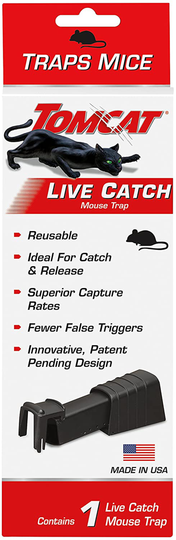 Tomcat Live Catch Mouse Trap (Single Catch)