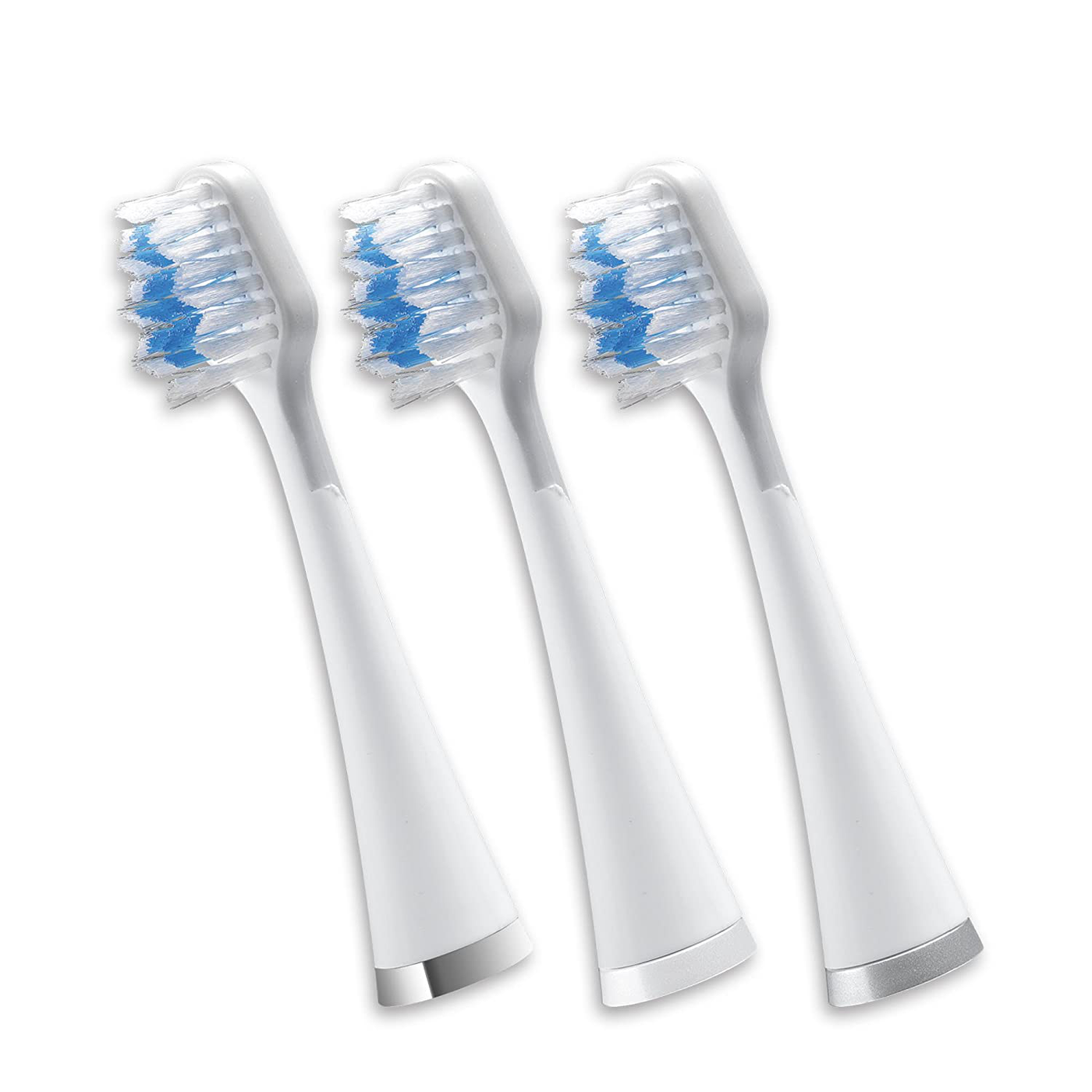 Waterpik Triple Sonic Replacement Brush Heads, Complete Care Replacement Tooth Brush Heads, STRB-3WW, 3 Count