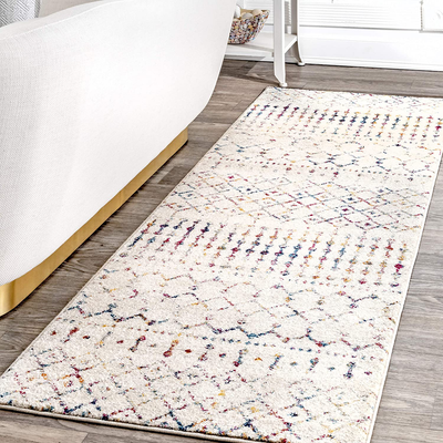 nuLOOM Moroccan Blythe Runner Rug, 2' 6" x 14', Light Multi