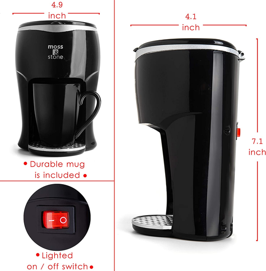 Mini Drip Coffee Maker with Mug