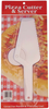 Party Essentials Hard Plastic Pizza Cutter/Server, White