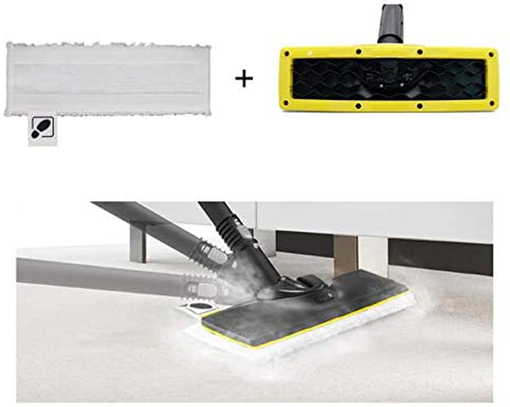 OYSTERBOY 6 Pcs Replacement Accessories Compitable for Karcher Steam Cleaner Durable Microfiber Mop Cloth Pad Refill for Karcher EasyFix SC 2, SC 3, SC 4, SC 5 Floor Nozzle