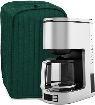 Ritz Coffee Maker Cover, Dark Green