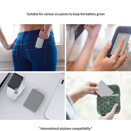 5000mAh Portable Power Bank with Dual Output Ports & LED Status Indicators