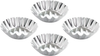 Mrs. Anderson’s Baking Tartlet Molds, Fluted Diamond, Set of 4