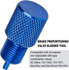 Brake Proportioning Valve Bleeder Tool, Valve Bleeding Tool Compatible with GM Combination Valves, PV2 PV4, Disc/Disc Disc/Drum AC Delco 172-1353 172-1371