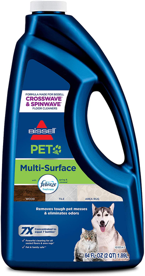 BISSELL Pet Multi-Surface Febreze Freshness for Crosswave and Spinwave (64 oz), 22951, 64 Ounce, 64 Fl Oz
