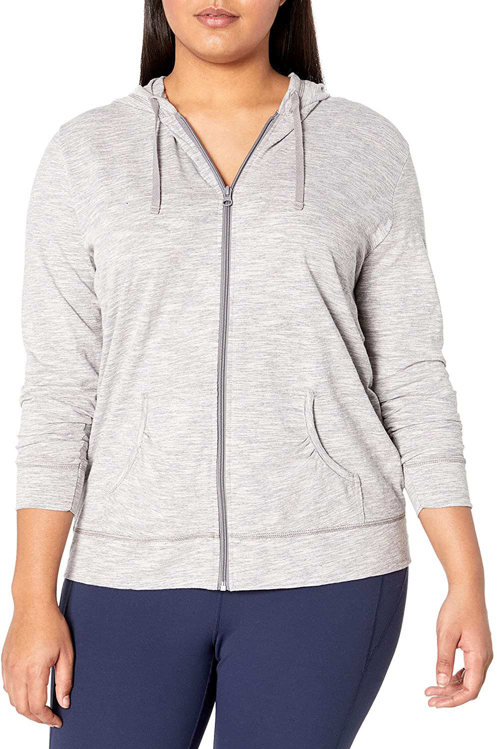 Just My Size Women's Plus-Size EcoSmart Full-Zip Hoodie