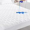 Cal King Size Waterproof Mattress Pad,Breathable and Noiseless Quilted Mattress Protector,Stretches Up to 21" Deep Pocket Hollow Cotton Filling Mattress Cover