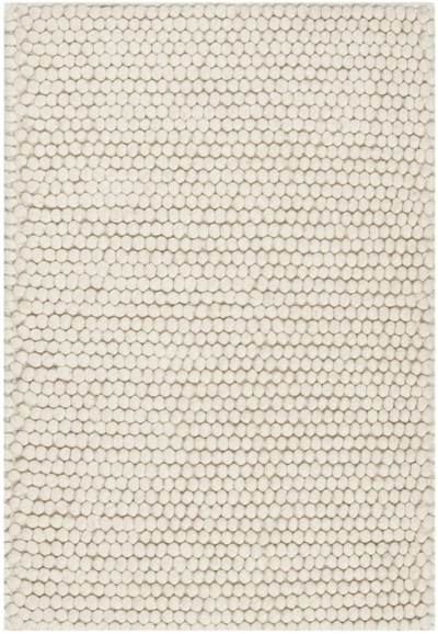 Safavieh Natura Collection NAT620A Handmade Premium Wool Accent Rug, 2' x 3', Ivory