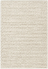 Safavieh Natura Collection NAT620A Handmade Premium Wool Accent Rug, 2' x 3', Ivory