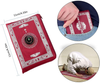 Pocket Prayer Mat Light and Muslim Travel Praying Rug Portable with Compass Muslim Prayer Rug Qibla Finder and Booklet Red Color Islamic Gift Muslim Portable Waterproof