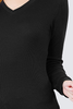 Womens Basic Solid Lightweight Long Sleeve Crew Neck & V Neck Fitted Thermal Warm wear Top Shirt Plus (S-2XL)