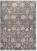 Home Dynamix Venice Flore Area Rug, 5'3"x7'3" Rectangle, Ivory Blue