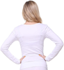 Women Thermal Underwear Top by Outland; Base Layer; Soft Lightweight Warm Fleece