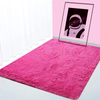 BOYASEN Ultra Soft Indoor Modern Area Rugs Fluffy Living Room Carpets for Children Bedroom Home Decor Nursery Rug (5 x 7 ft, Hot Pink)