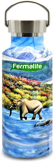 Fermalife Stainless Steel - Vacuum Sealed Double Insulated - Water Bottle