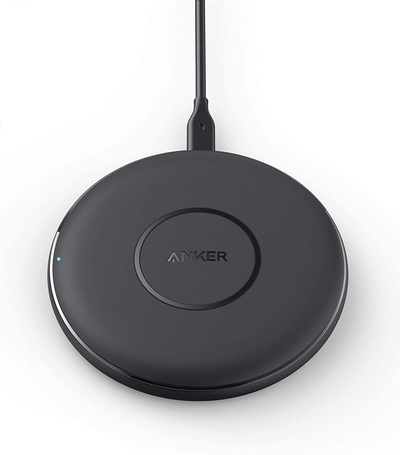10W Max Wireless Charger, 313 Wireless Charger (Pad), Qi-Certified Wireless Charging 7.5W