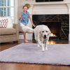 Gorilla Grip Original Ultra Soft Runner Area Rug, 2x8 FT, Many Colors, Luxury Shag Carpets, Fluffy Indoor Washable Rugs for Kids Bedrooms, Plush Home Decor for Living Room Floor, Bedroom, Soft Purple