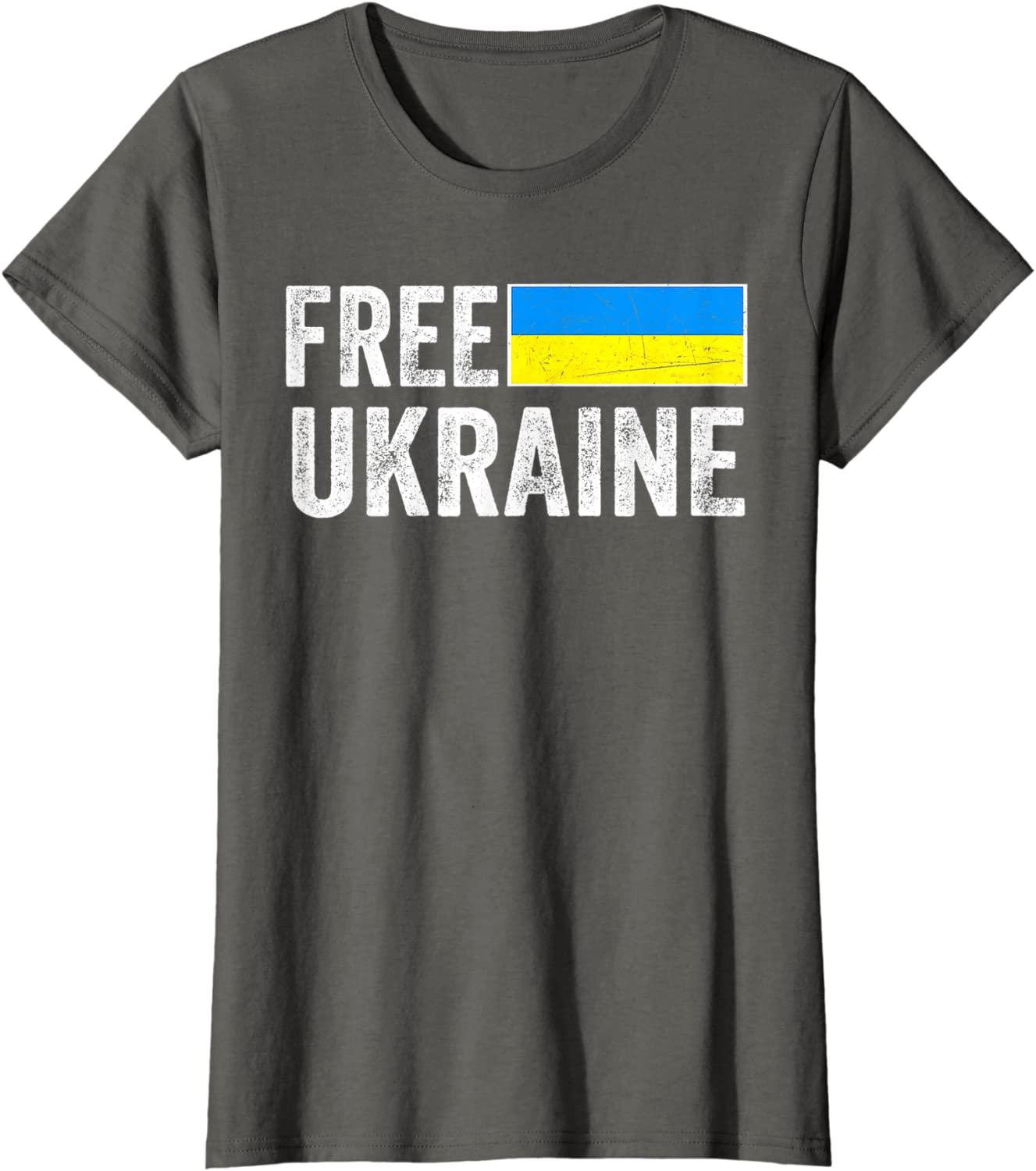 Support Ukraine I Stand With Ukraine Flag Free Ukraine T-Shirt