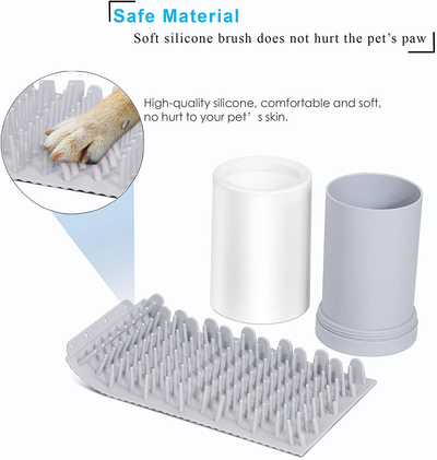 Dog Paw Cleaner-Soft Silicone Dog Foot Washer for Medium Dog