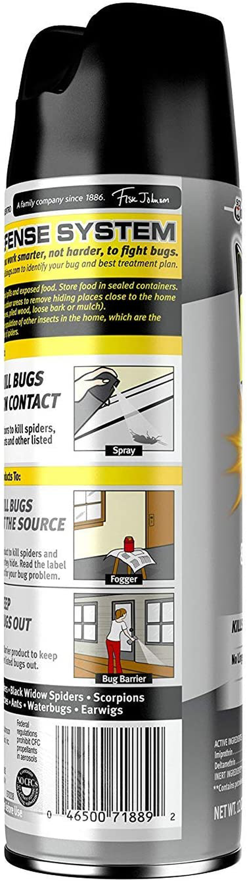 Raid Spider and Scorpion Killer, Kills spiders, scorpions, roaches, ants, Waterbugs, earwigs, 12 Oz