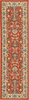 Unique Loom Kashan Traditional Floral Area Rug, 2 Feet 7 Inch x 10 Feet, Terracotta/Ivory