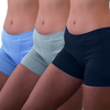Hanes 3-Pack Women's Comfort Soft Boxer Briefs Lounge Shorts, Women's Underwear Casual Boxer Shorts