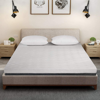 FAIRYLAND 3 Inch Memory Foam Mattress Topper Full Size, Cooling Relieving Mattress Pad for Bed with Bamboo Fiber Cover