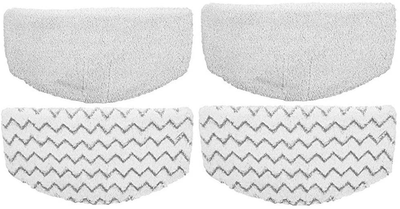 ITidyHome 4 Pack Replacement Pads for Bissell Powerfresh Hard Floor Steam Cleaner 1940 1440 1806 Series Steam Mop Compare to Part # 5938 & 203-2633 (4 Pack)