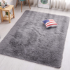 PAGISOFE Soft Fluffy Blue Area Rugs for Bedroom Kids Room Living Room Carpet Shag Furry Fur Rug for Boys Girls Dorm Room Modern Plush Decorative Nursery Rugs Solid Accent Floor Rugs 4'x 5',（Blue）