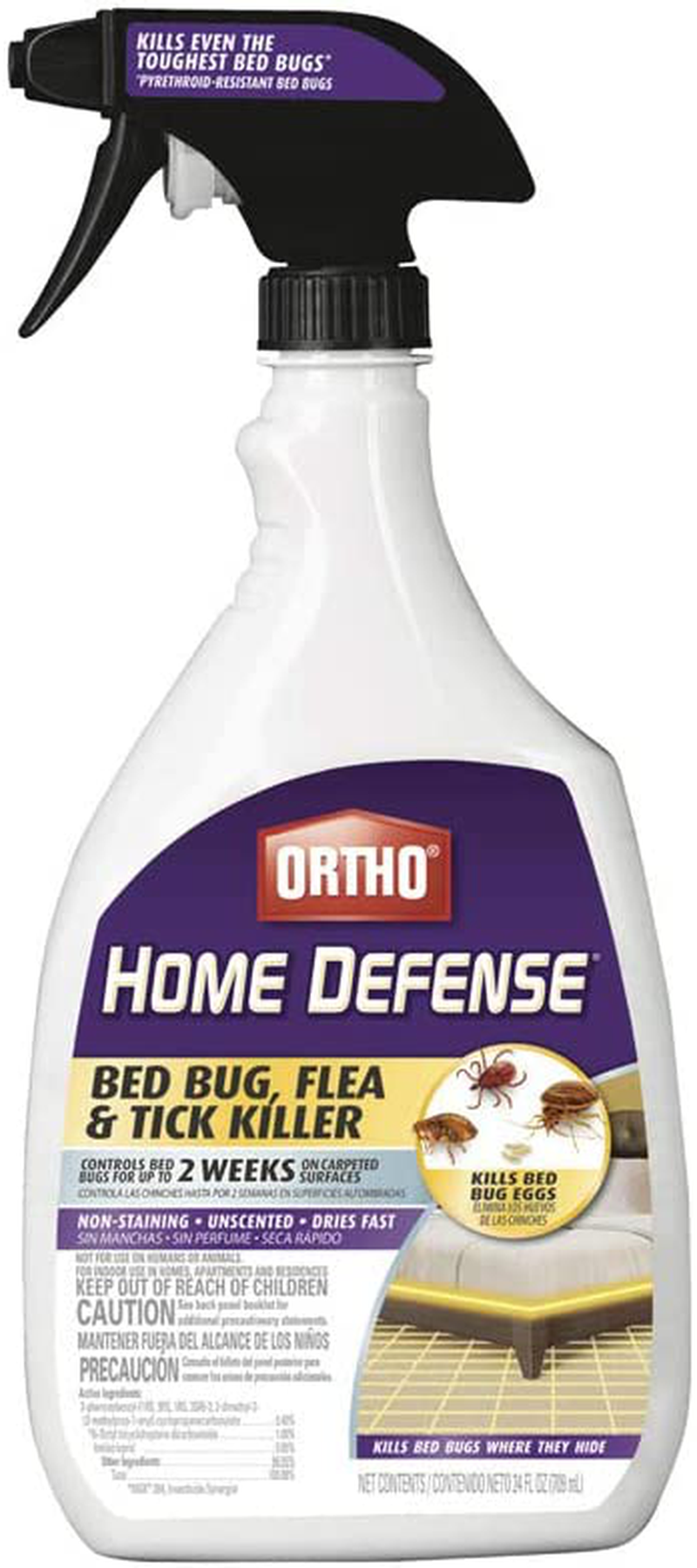 Ortho 0192510 Home Defense Bed Bug Killer, 24 Oz