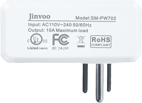 Wi-Fi Smart Plug Wireless Mini Outlet with Schedule Compatible with Alexa Echo, Works with Google Home