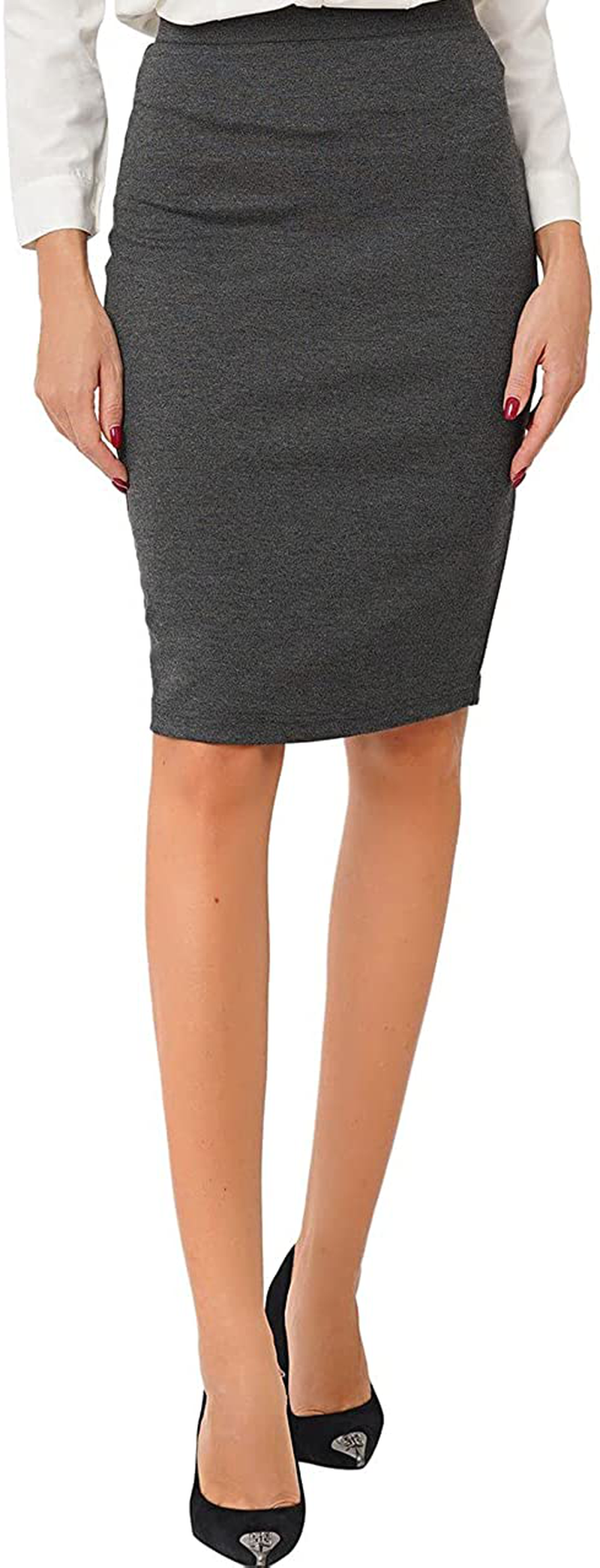 Marycrafts Women's Work Office Business Pencil Skirt