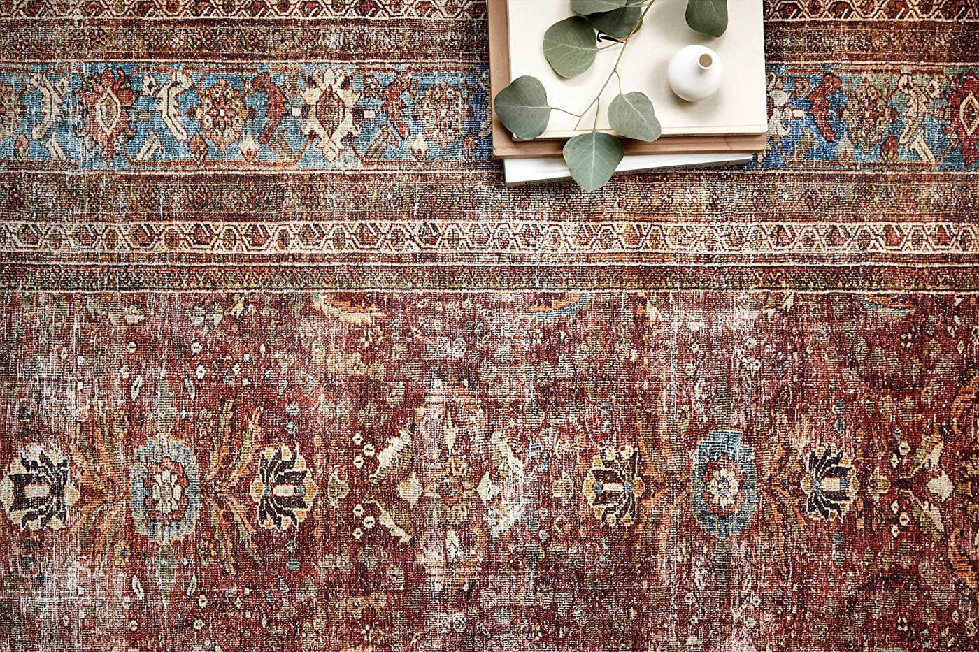 Loloi II Layla LAY-02 Spice Traditional Accent Rug 3'-6" x 5'-6"